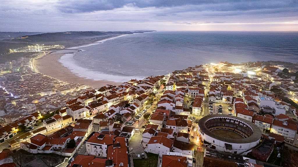 Panoramic view of the village
