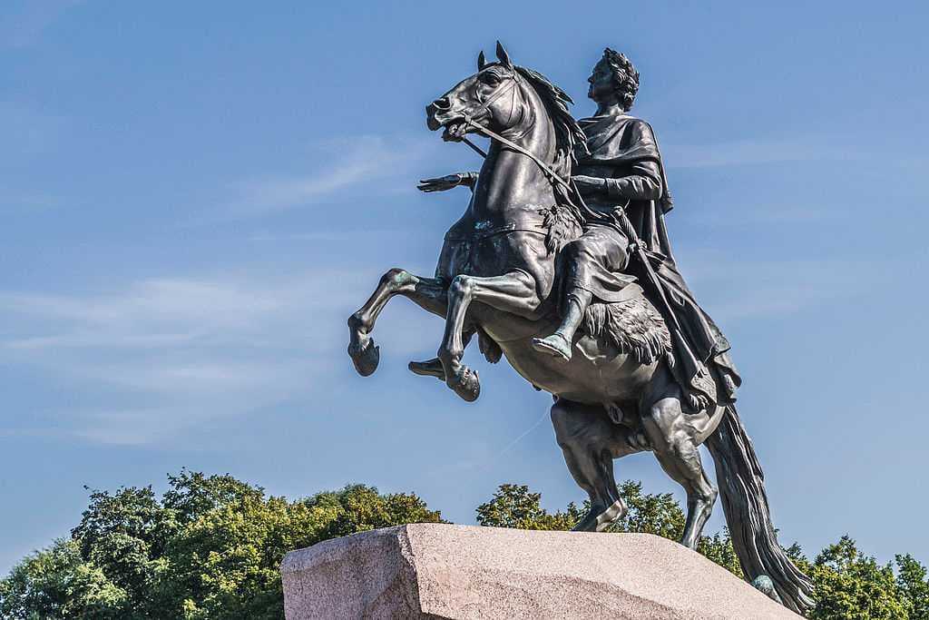 The Bronze Horseman, monument to Peter the Great