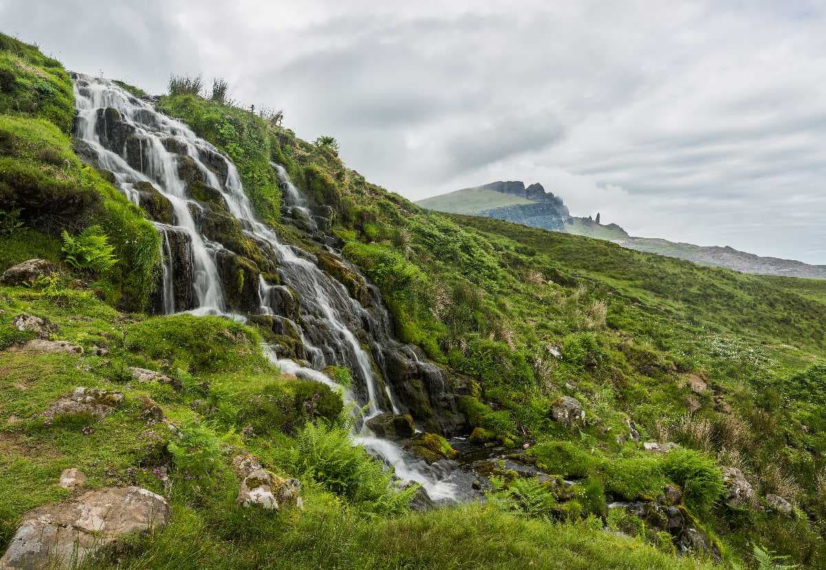Loch Leathen Waterfall