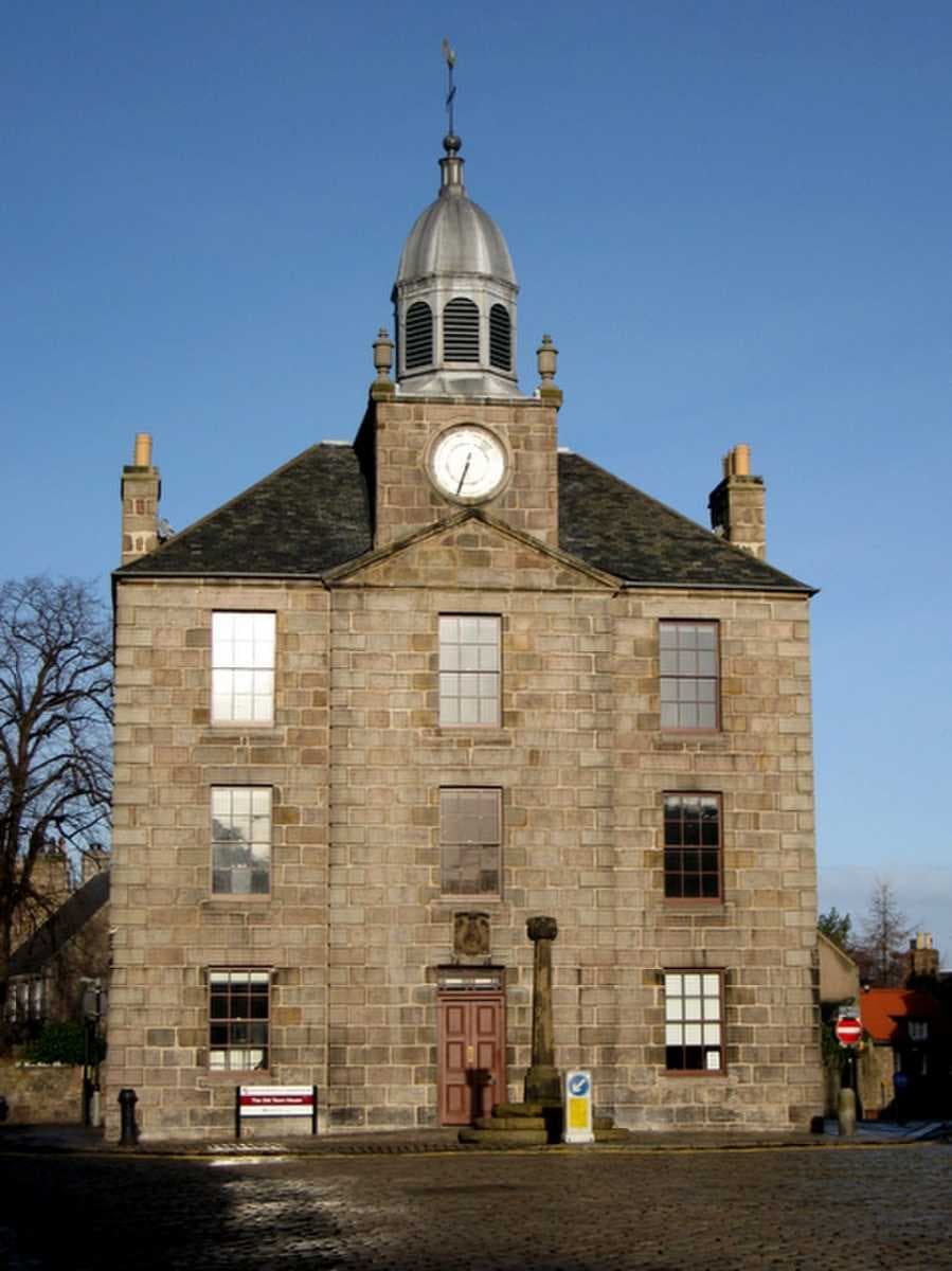 The Old Town House, Old Aberdeen. Once a separate burgh, Old Aberdeen was incorporated into the city in 1891