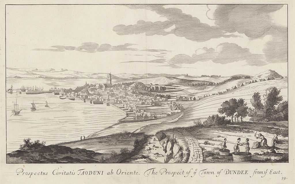 Dundee in 1693 by John Slezer
