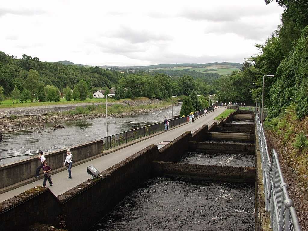Fish ladder in Pitlochry