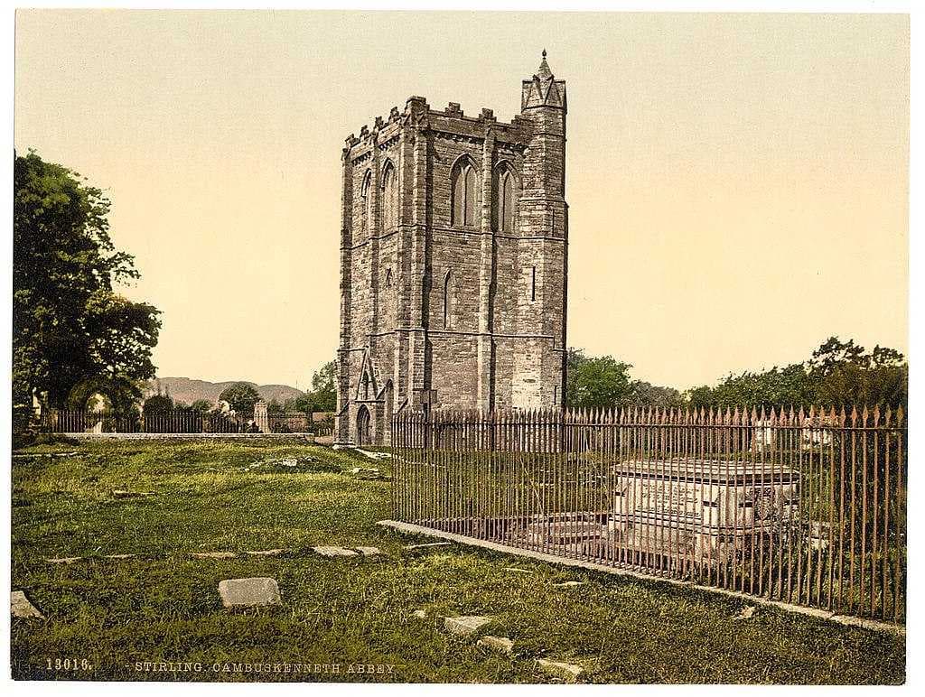 The tomb of James III, King of Scots, and Margaret of Denmark at Cambuskenneth Abbey