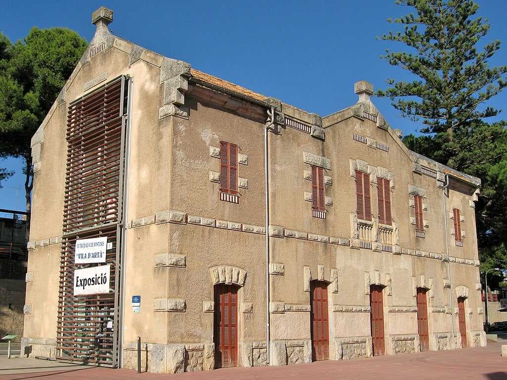 The old station building