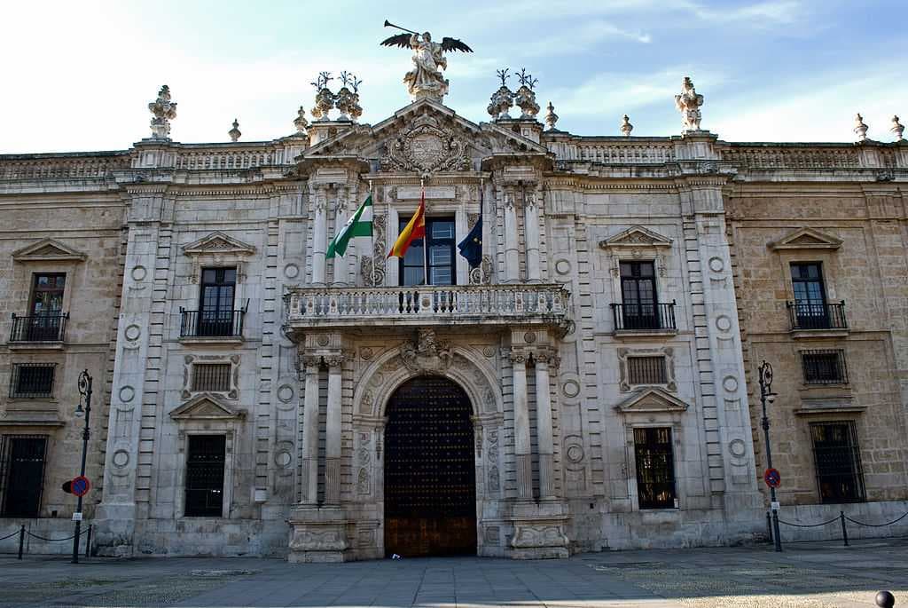 Royal Tobacco Factory, today rectorate of the University of Seville.