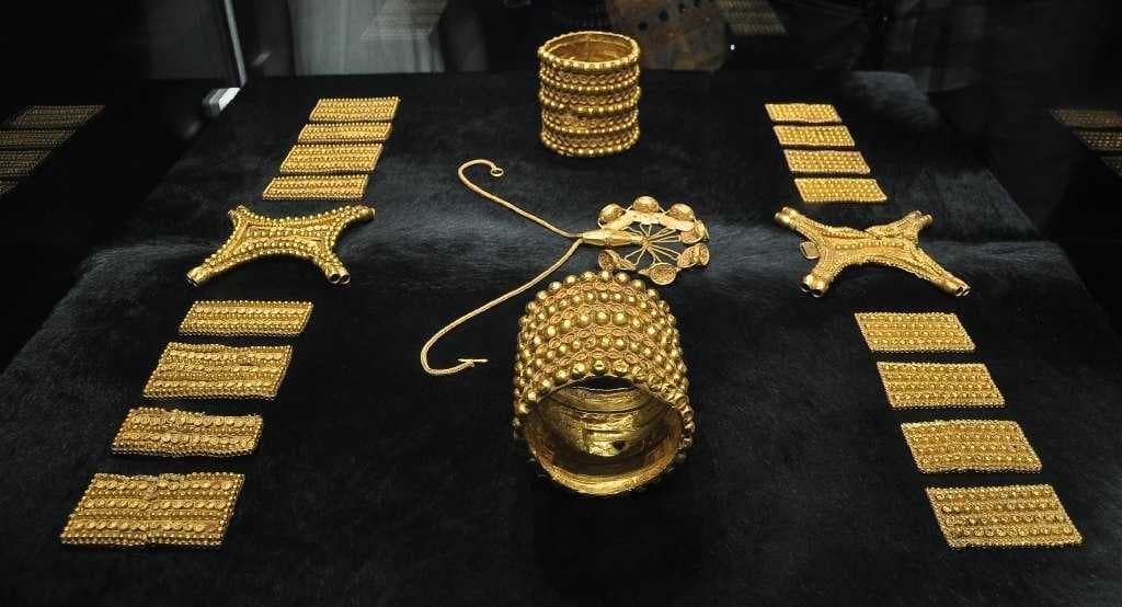 Treasure of El Carambolo, belonging to the ancient Tartessian sanctuary located 3 kilometers west of Seville.