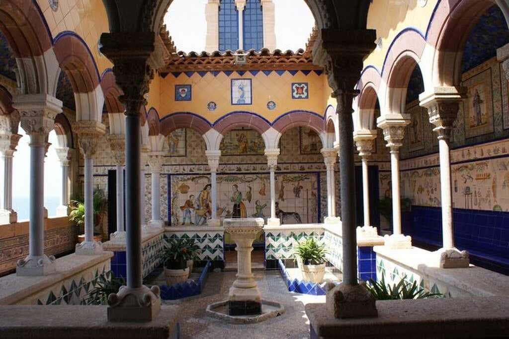 Interior view of Charles Deering's Palau Maricel