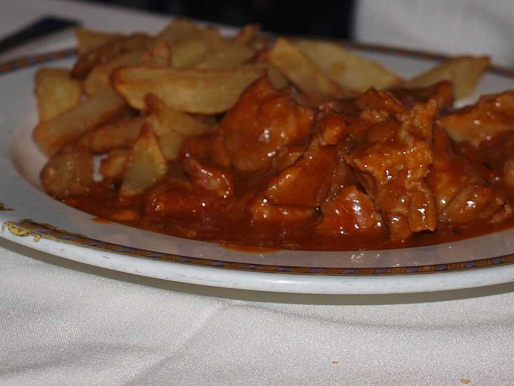Carcamusas (made of lean pork with seasonal vegetables) are considered a local specialty.[79]