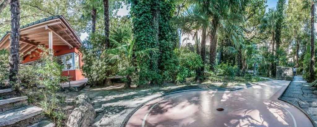 Minigolf Ascona, opened in 1954, the oldest course worldwide following the norms of Paul Bongni
