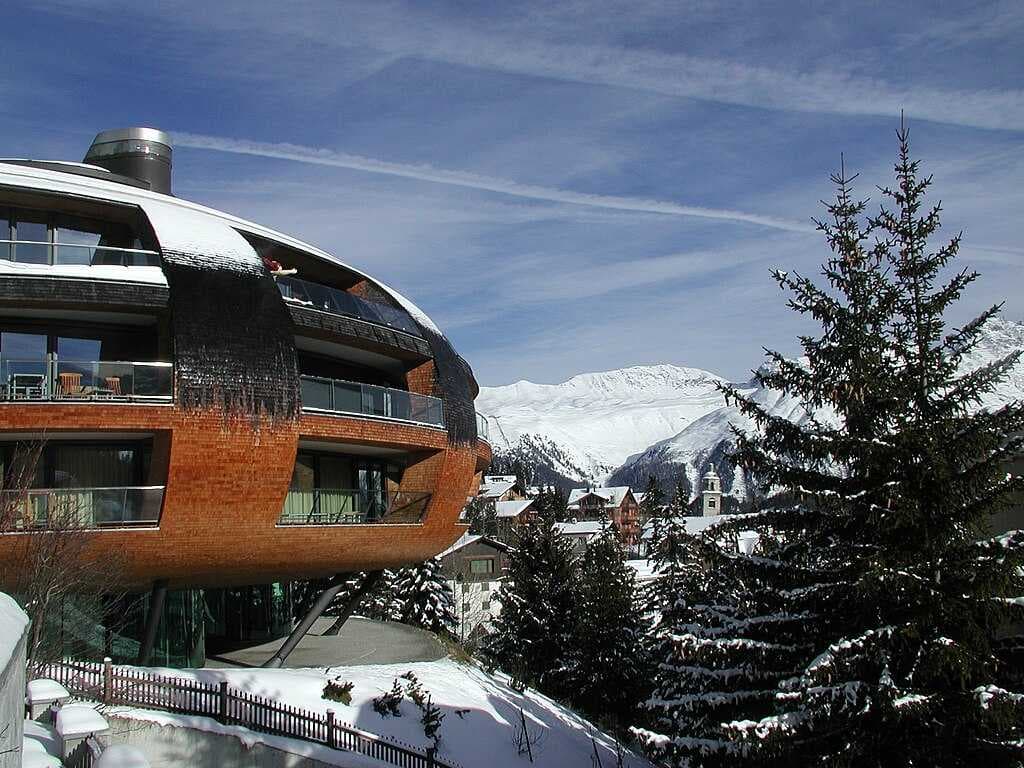 Norman Foster's Chesa Futura in St. Moritz