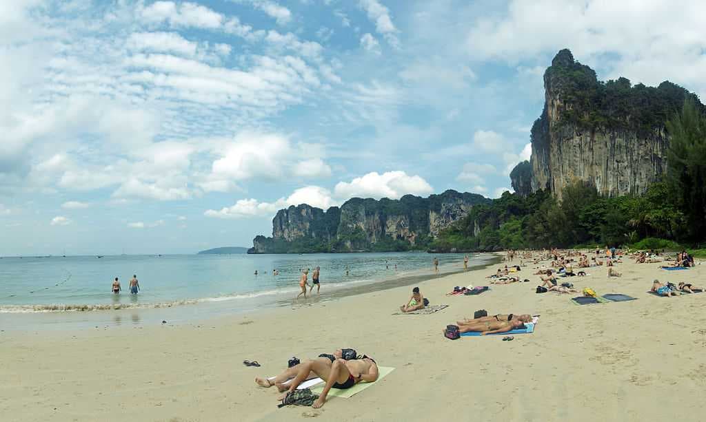 Railay, a small peninsula between the city of Krabi and Ao Nang.