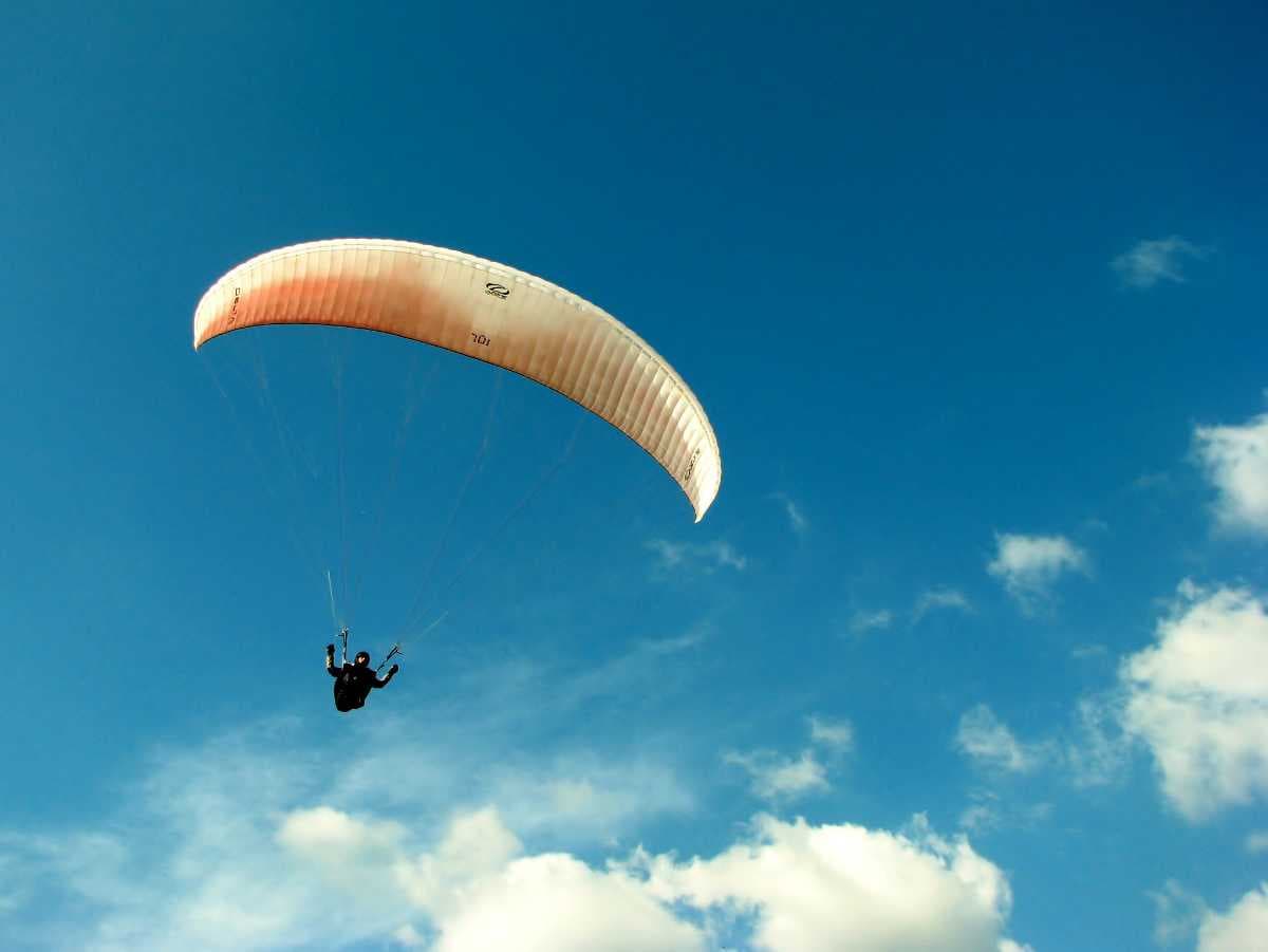Paragliding is a popular activity in Alanya