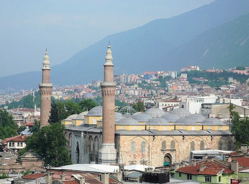 Grand Mosque of Bursa, also known as Ulu Cami