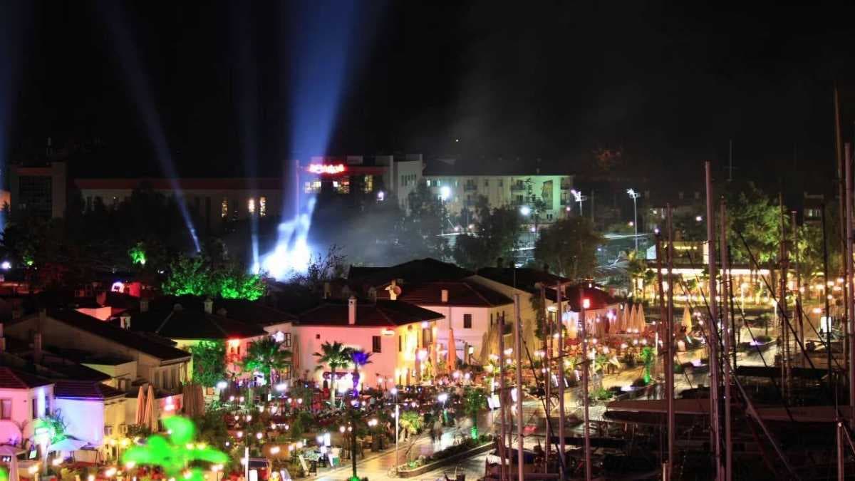 The Bar Street in Marmaris is the hub of nightlife in the city