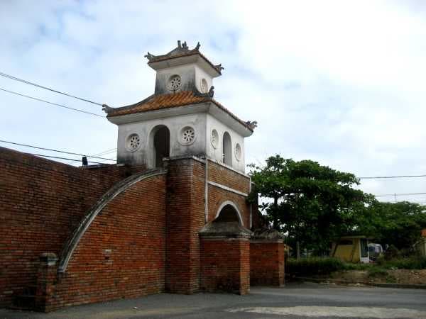 Dong Hoi Citadel Gates - Located in the Centre of Dong Hoi City