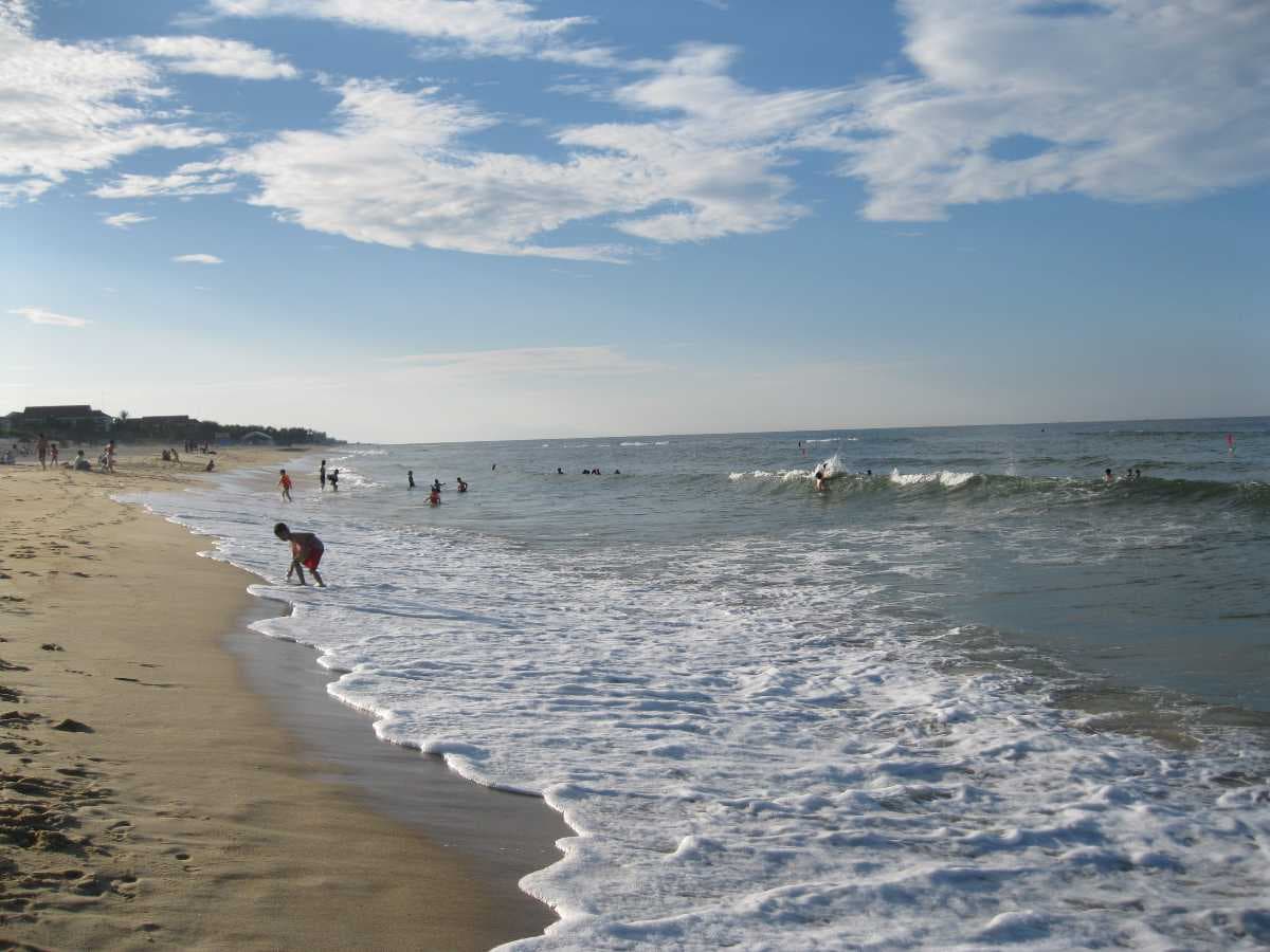 Scenic View of Boa Ninh Beach