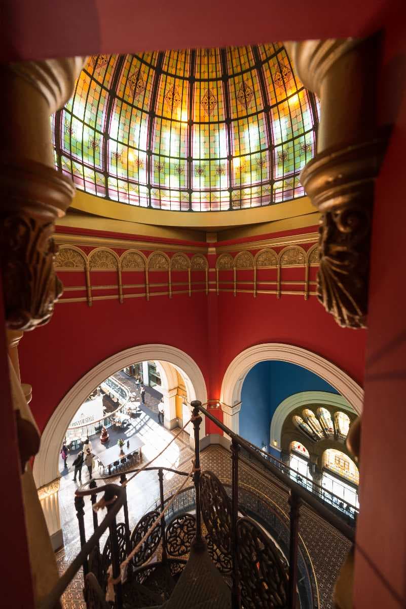 Stained Glass Dome of Queen Victoria Building