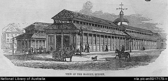 Queen Victoria Building in 1850