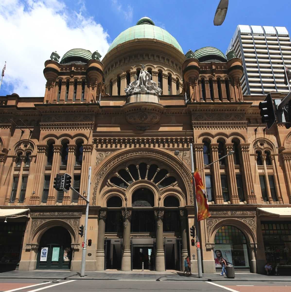 Entrance of Queen Victoria Building