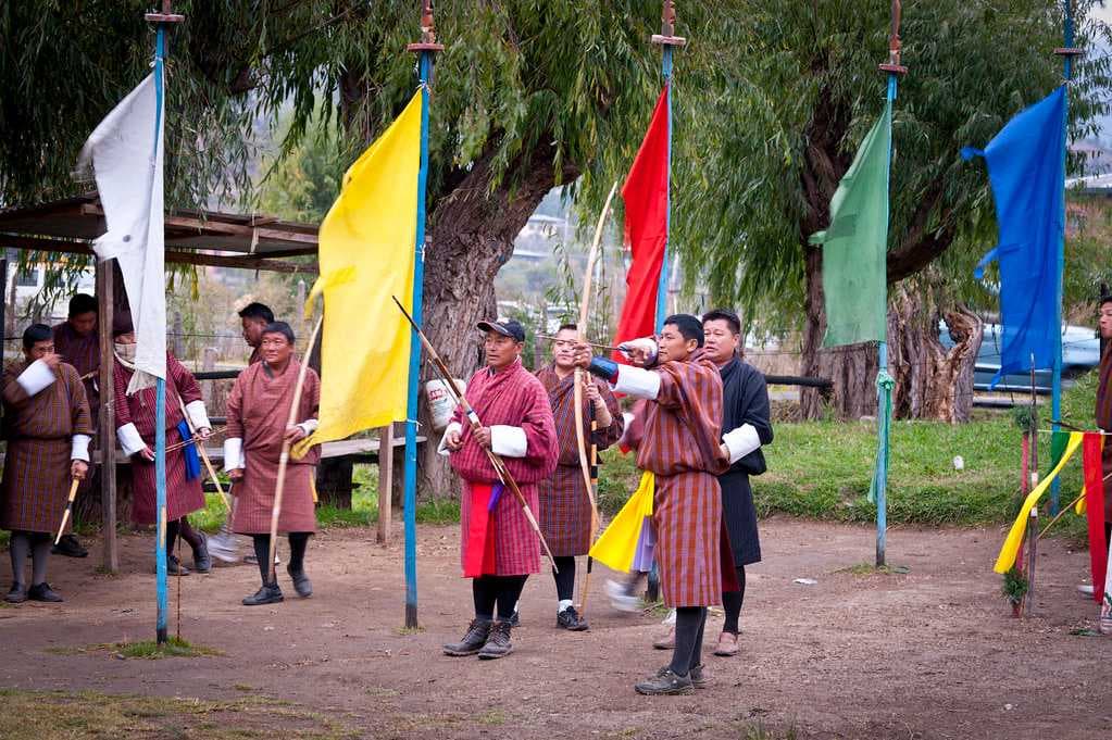 Archery in Bhutan