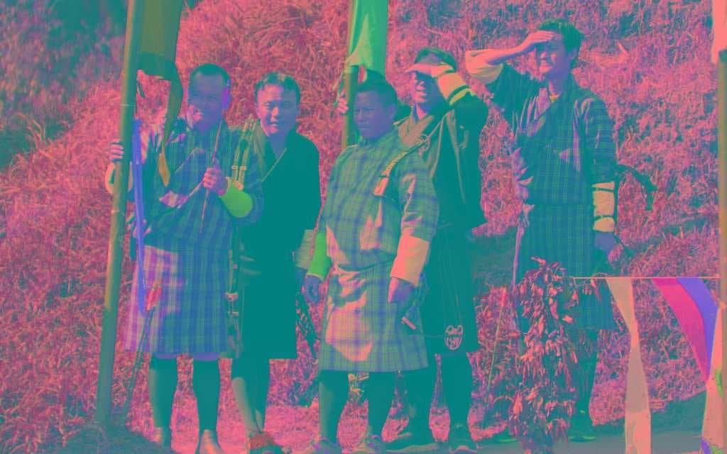 Archery Tournament in Bhutan