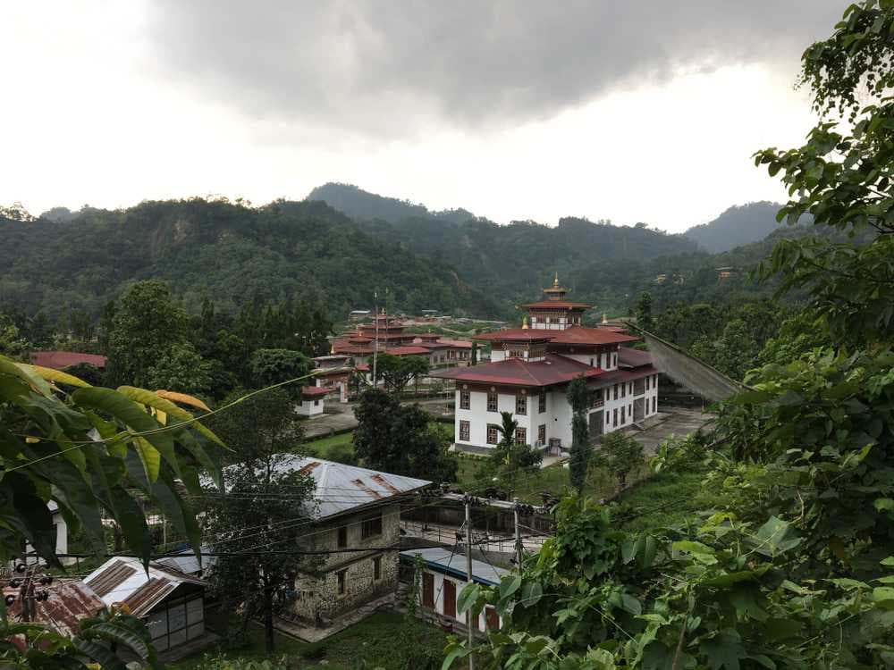 Admistrative Builiding & Monastery in Amidst of Greenery