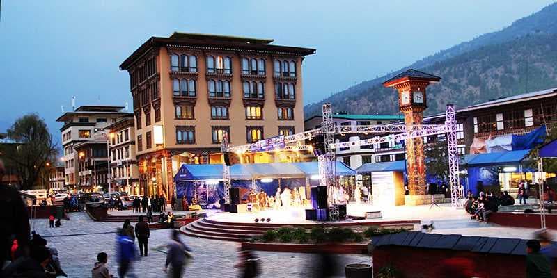 Clock Tower Square of Thimphu travel image