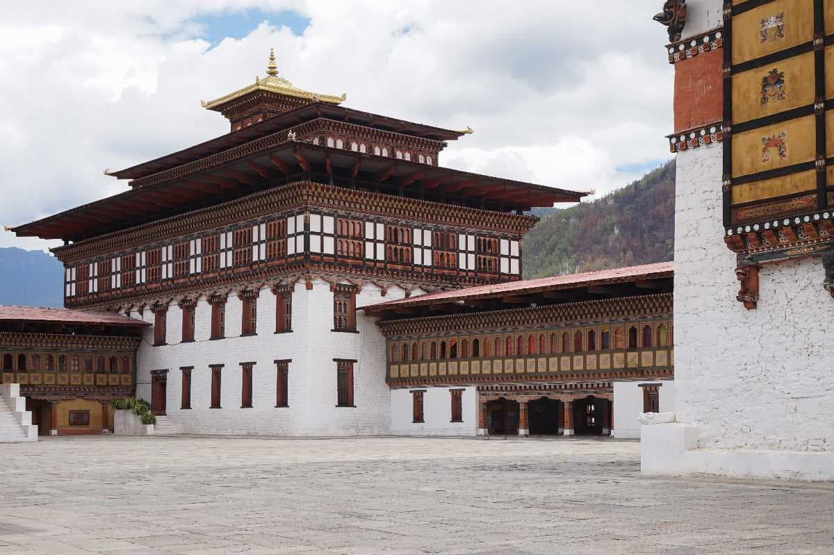 Jigme Dorji Wangchuk designed the Present Structure of the Tashichho Dzong in 1969