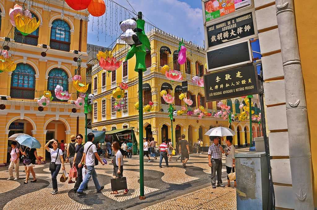 Colorful Senado Square
