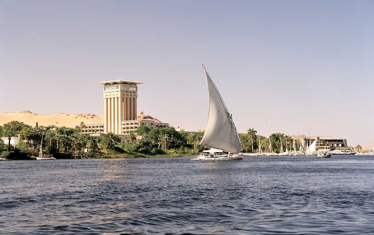 Sail on a Felucca, Aswan, Egypt
