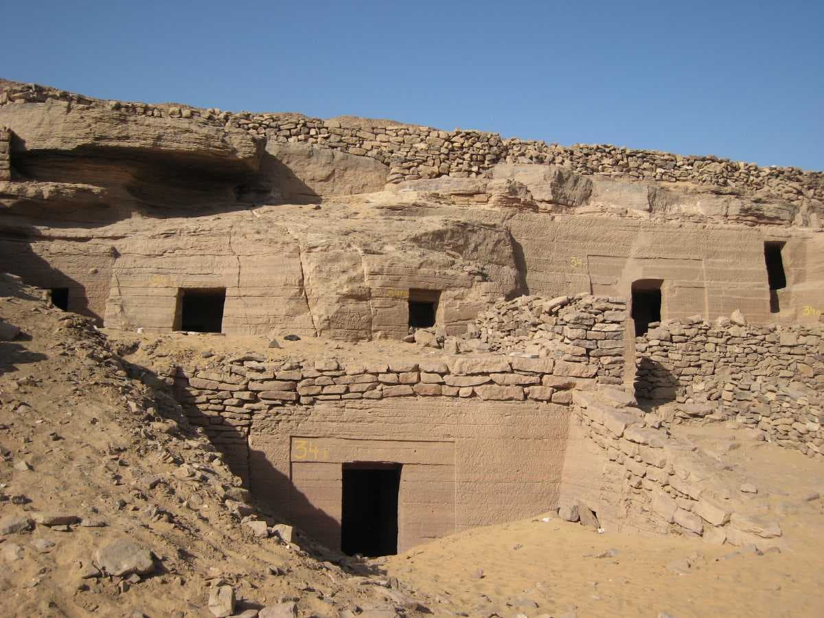 Tombs of the Nobles, Aswan, Egypt