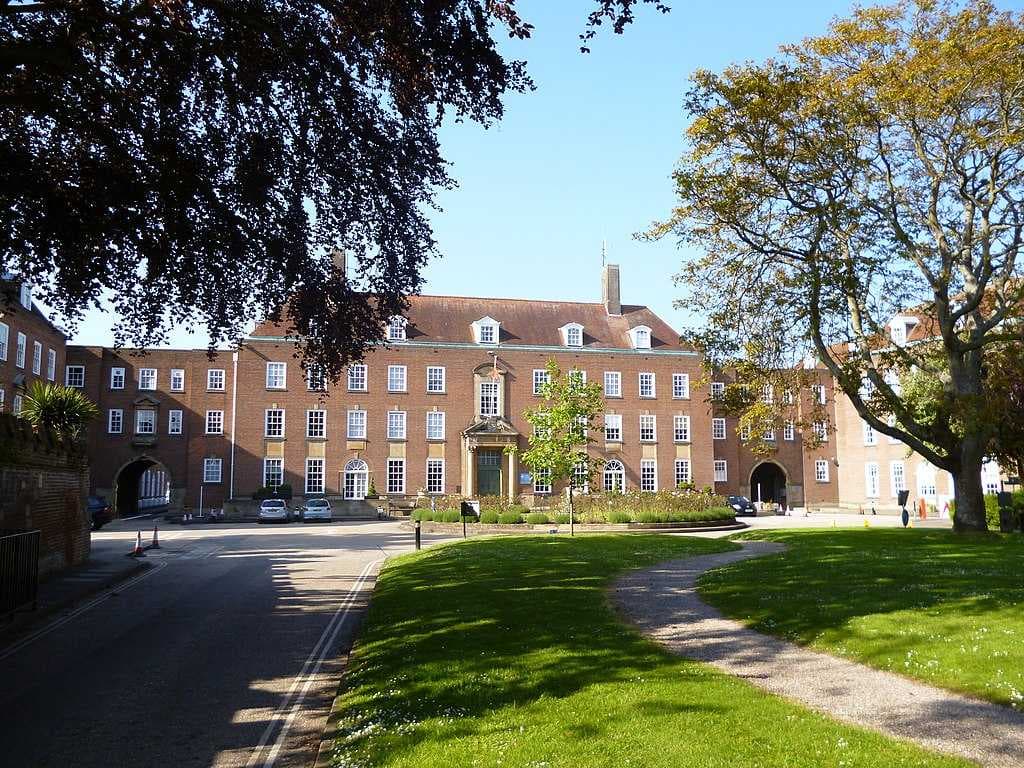 County Hall, Chichester, headquarters of West Sussex County Council