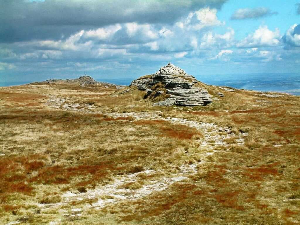 High Willhays with Yes Tor behind