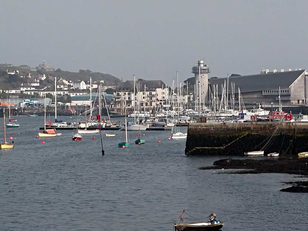 Falmouth Harbour, National Maritime Museum, Cornwall and Pendennis Castle.