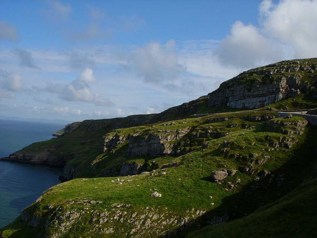 A view of the Great Orme from the Llandudno Lighthouse