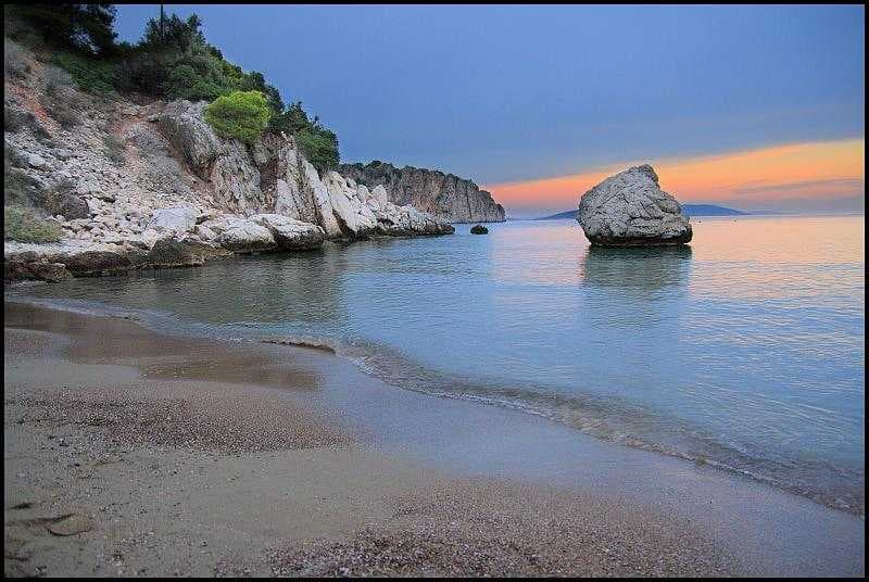 Sunset at Tolo Beach