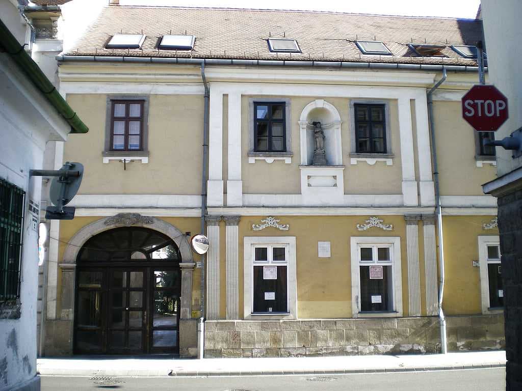 A house in the town centre