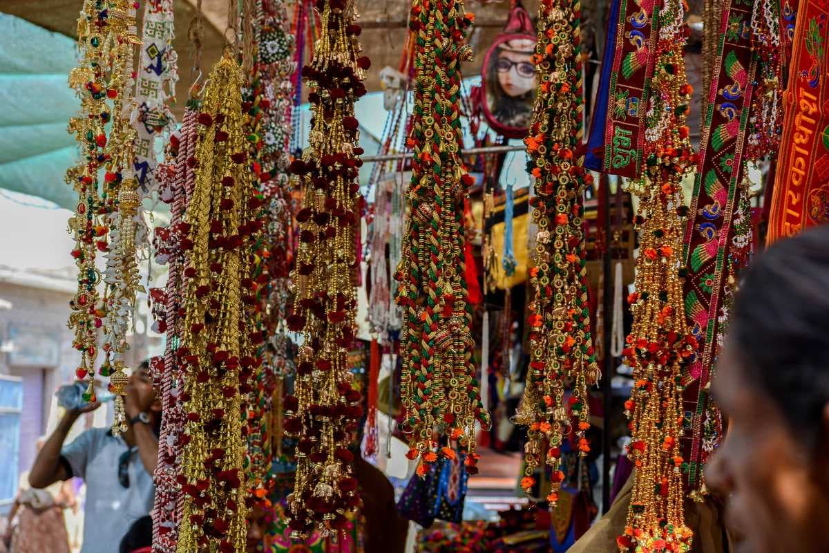 Religious Stuff Shopping in Bhadrachalam