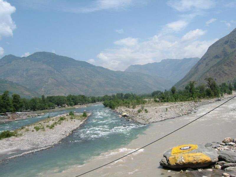 Sangam of Beas & Parvati Rivers
