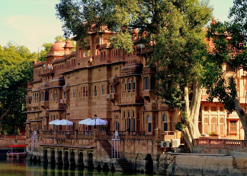 Enchanting View of Royal Gajner Palace in Bikaner