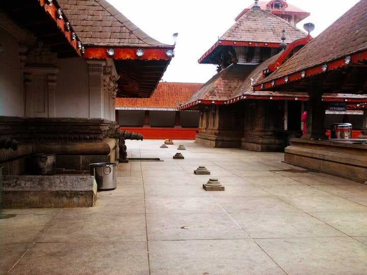 View of Bhagamandala Temple Premises in Coorg