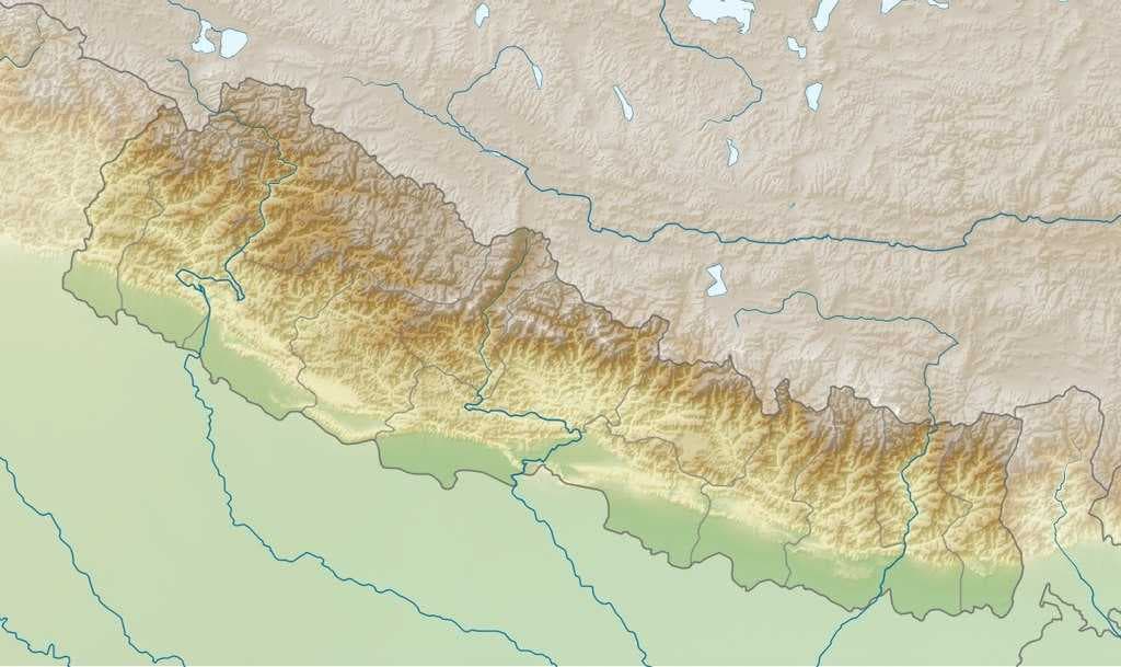 Om Parvat is located in Nepal