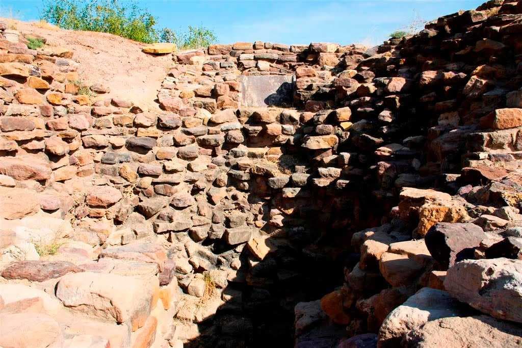 The ancient site at Dholavira taluka Bhachau, district Kachchh in state Gujarat