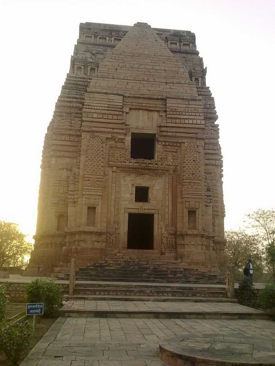 view of Gujri Mahal and nearby areas from Gwalior Fort