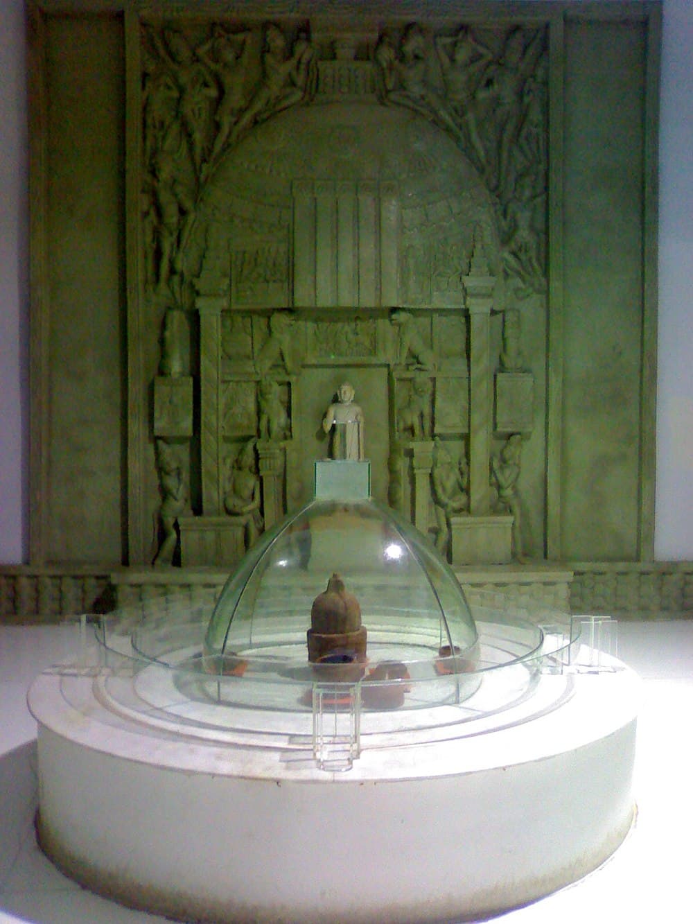Model of Buddha Stupa in AP state Archaeology Museum