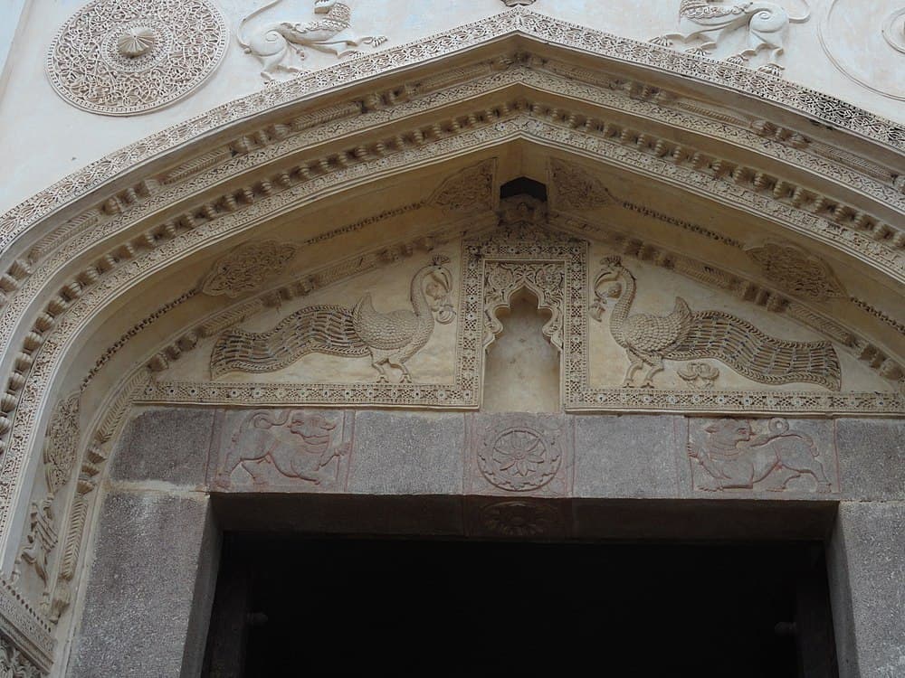 Architecture inside golkonda fort