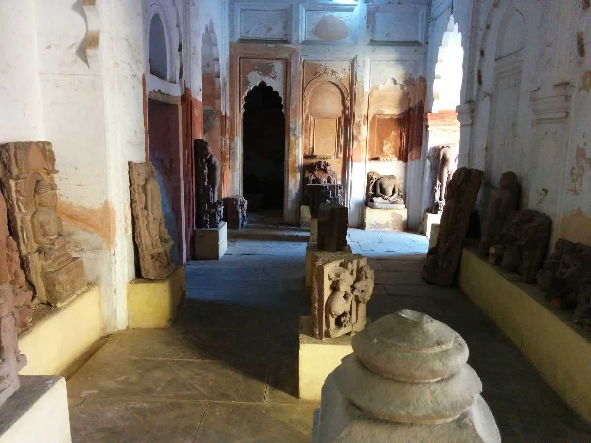 Ancient Sculptures at the Rani Mahal