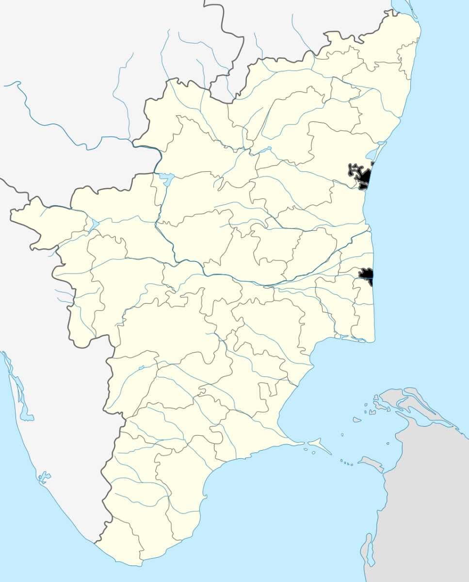 Kanchi Kailasanathar Temple is located in Tamil Nadu