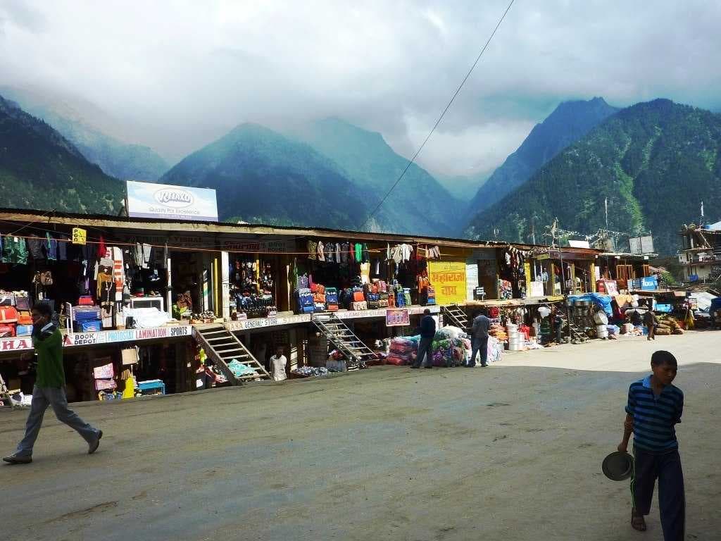 Main street, Reckong Peo, 2010