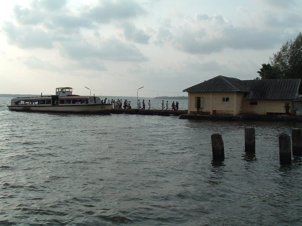 Vaikom boat jetty